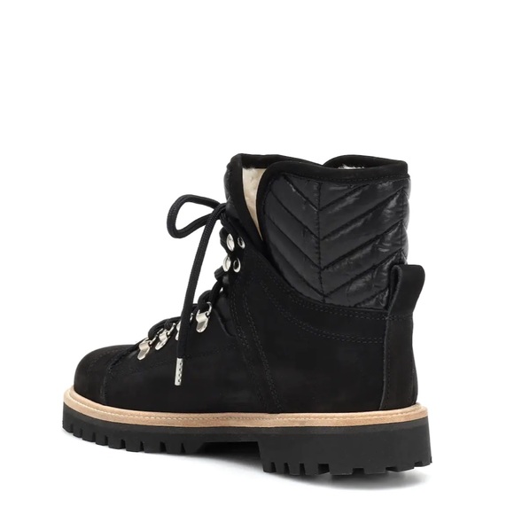 GANNI Edna Suede Ankle lace up boots black Size 39 NEW - Picture 7 of 16